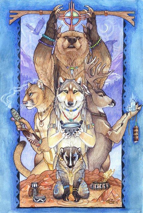 rencontre avec son animal totem